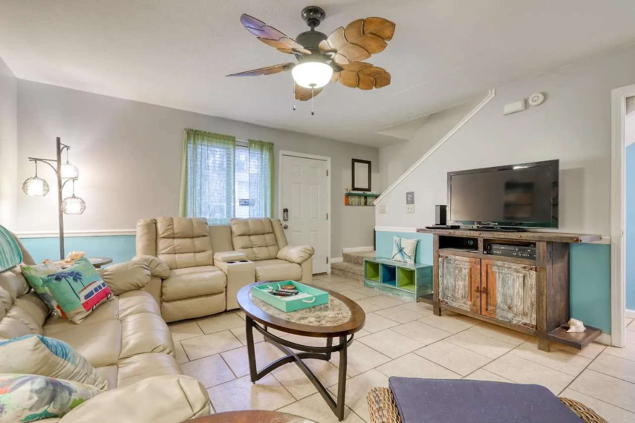 Gulf Highland: 149 Robin Ln Villa Panama City Beach Semesterbostad